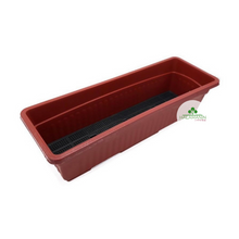 Load image into Gallery viewer, Extra Long Rectangular Planters (Dark Orange Color)