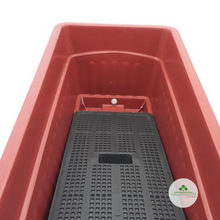 Load image into Gallery viewer, Extra Long Rectangular Planters (Dark Orange Color)