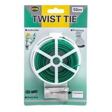 Load image into Gallery viewer, Twist Tie with Cutter