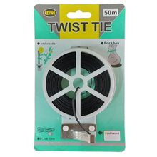 Load image into Gallery viewer, Twist Tie with Cutter