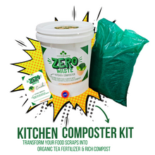 Load image into Gallery viewer, Zerobashi Kitchen Composting Kit

