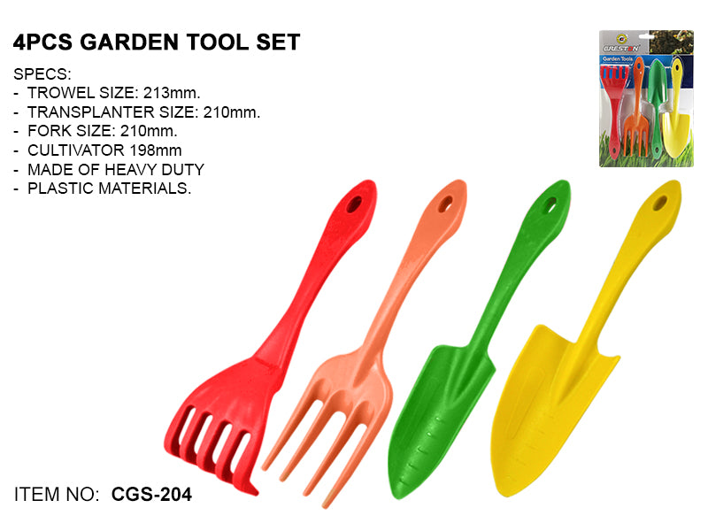 4pcs. Garden Tool Set (CGS-204)