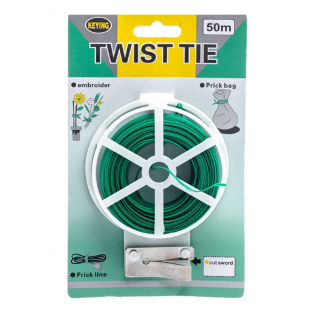Twist Tie with Cutter Halamanin
