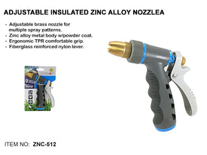 Adjustable Insulate Zinc Alloy Nozzle (ZNC-512)