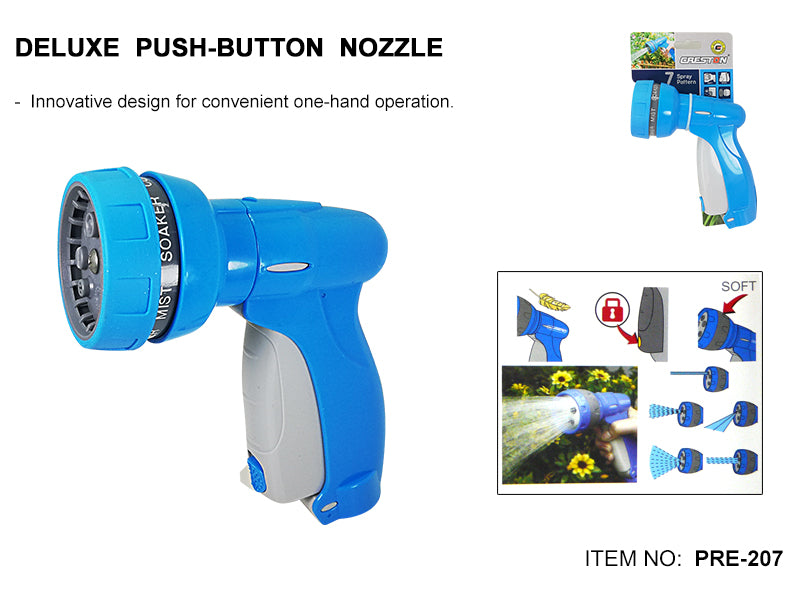 Deluxe Push Button Nozzle (PRE-207)