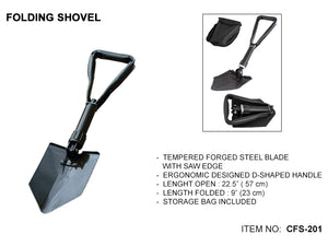 Folding Shovel (CFS201)