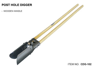 Post Hole Digger (Wooden Handle) - CDG102