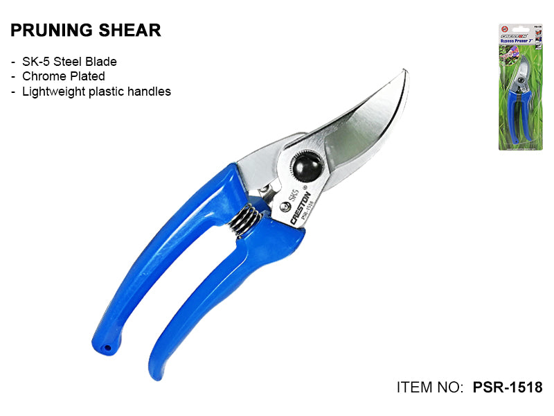 Pruning Shear - Chrome Plated (PSR-1518)