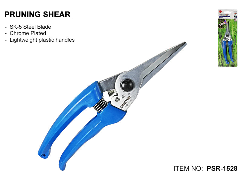Pruning Shear - Chrome Plated (PSR-1528)