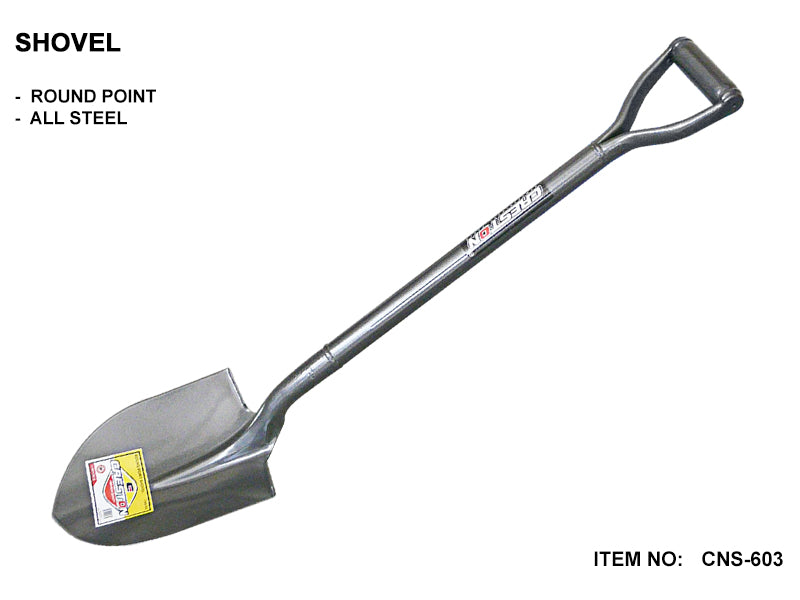 Shovel Round Point (All Steel) -CNS603
