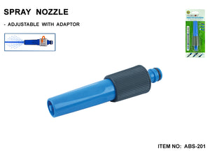 Spray Nozzle - Adjustable with Adaptor (ABS-201)