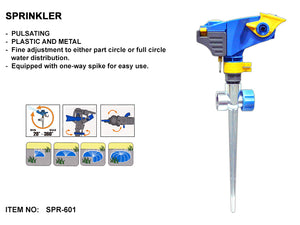 Sprinkler (PVC and Metal) (SPR-601)