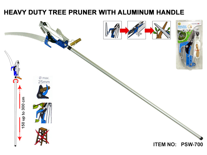 Tree Pruner with Aluminum Handle (PSW-700)